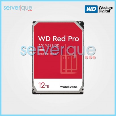 WD121KFBX Western Digital Red Pro 12TB 7200RPM SATA 6Gb/s 256MB 3.5" Hard Drive